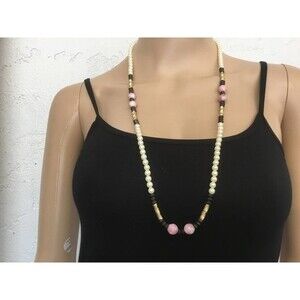 Pearl and Pink Necklace